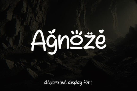 Agnoze Font for Eye-Catching Brand Content