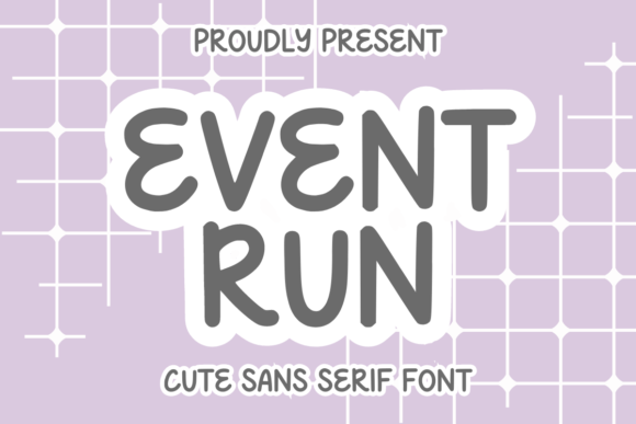 Bring Your Creations to Life with the Event Run Font