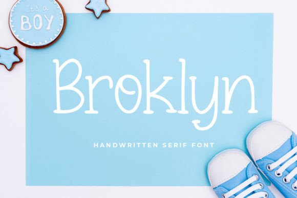 Broklyn Serif Font for Handmade Creations