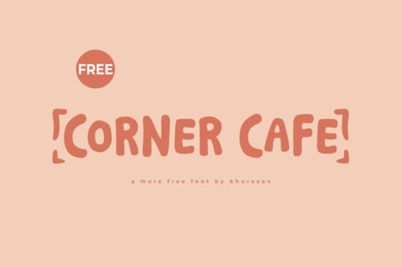 Corner Cafe Font for Modern Web Design