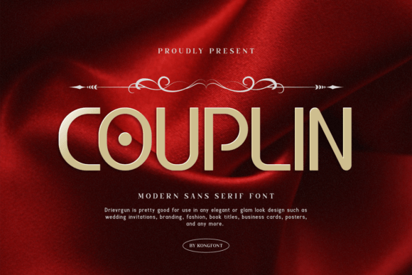 Couplin: The Modern Sans Serif Font for Clear Campaigns