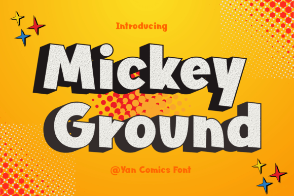 Enhance Your Brand with the Mickey Ground Font