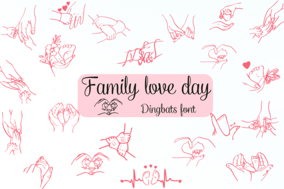 Family Love Day Font for Web Design