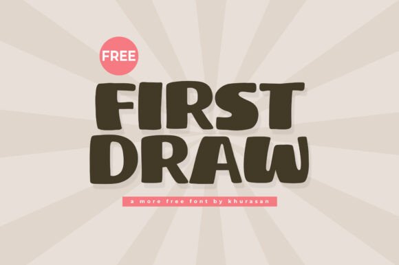 First Draw: A Modern Font for Editorial Elegance