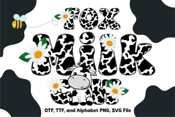 Fox Milkcow: A Delightful Font for Editorial Design