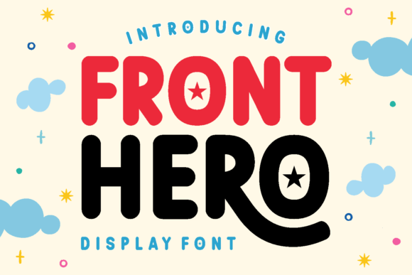 Front Hero: The Playful Font That Boosts Your Campaign Visuals