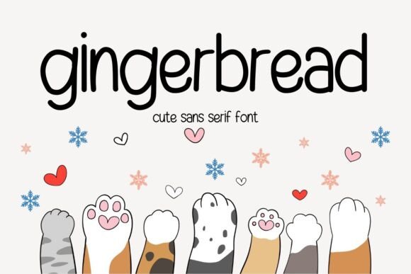 Gringerbread Font for Campaign Design