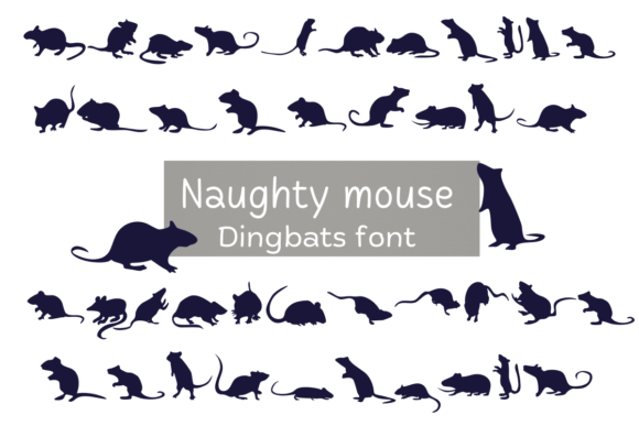 Naughty Mouse: A Playful Font for Makers and Crafters