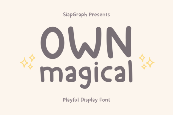 Own Magical: A Designer's Take on a Unique Sans Serif