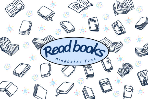 Read Books Font for Creative Campaigns