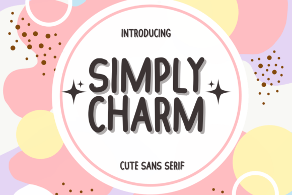Simply Charm: A Playful Sans Serif Font for Creative Projects