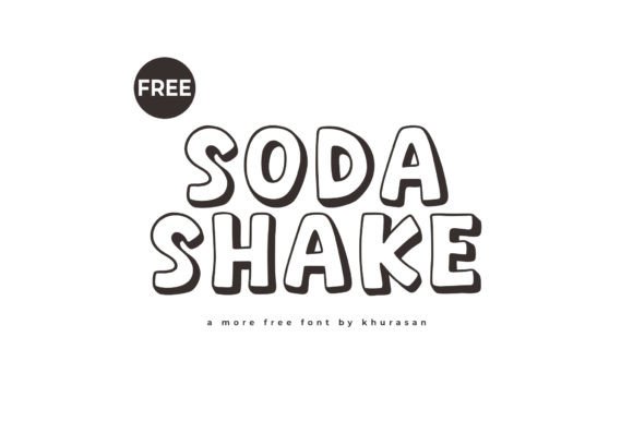 Soda Shake: A Playful Font for Modern Editorial Design