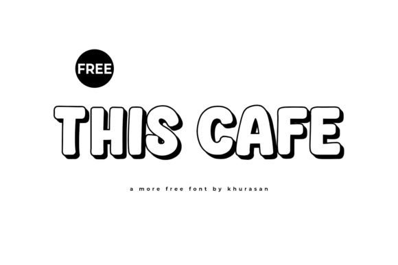 This Cafe Font for Editorial Design