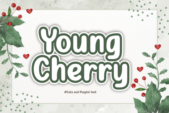 Young Cherry: A Playful Font for Branding Projects